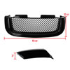 Spec-D Tuning hg-evy02jm | SPEC-D Tuning GMC Envoy Front Grille Black Bentley Style; 2002-2007 Alternate Image 1