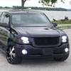 Spec-D Tuning hg-evy02jm | SPEC-D Tuning GMC Envoy Front Grille Black Bentley Style; 2002-2007 Alternate Image 9