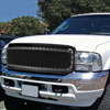 Spec-D Tuning hg-f25099jmss-hj | SPEC-D Tuning Ford F250 Rivet Grille - Glossy Black; 1999-2004 Alternate Image 9