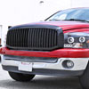 Spec-D Tuning HG-RAM06JMVT | Spec-D Dodge Ram Vertical Grille Black; 2006-2007 Alternate Image 9