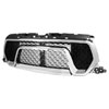 Spec-D Tuning hg-ram1915c-rb-gl | SPEC-D Tuning Dodge Ram 1500 Chrome Grille With Glossy Black Mesh; 2019-2022 Alternate Image 8