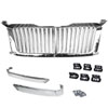 Spec-D Tuning hg-siv03cvt-rs | SPEC-D Tuning Chevrolet Silverado Vertical Grille Chrome; 2003-2005 Alternate Image 8