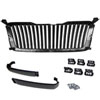 Spec-D Tuning hg-siv03jmvt-rs | SPEC-D Tuning Chevrolet Silverado Vertical Grill Black; 2003-2005 Alternate Image 8