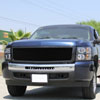 Spec-D Tuning hg-siv07jm-jl | SPEC-D Tuning Chevrolet Silverado Mesh Grille Glossy Black; 2007-2013 Alternate Image 9