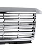 Spec-D Tuning hg-siv1525c-gl | SPEC-D Tuning Chevrolet Silverado Chrome Grille; 2015-2015 Alternate Image 6