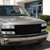 Spec-D Tuning hg-siv99jm-jl | SPEC-D Tuning Chevrolet Silverado Mesh Grille Glossy Black; 1999-2002 Alternate Image 9