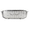 Spec-D Tuning hg-yuk15c-v2-gl | SPEC-D Tuning GMC Yukon Chrome Mesh Style Grille; 2015-2018 Alternate Image 7