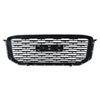 Spec-D Tuning hg-yuk15jm-v2-gl | SPEC-D Tuning GMC Yukon Glossy Black Mesh Style Grille; 2015-2018 Alternate Image 7