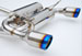 Invidia HS02N3ZGID | 350z Gemini Rolled Titanium Tips Cat-Back Exhaust System; 2002-2008 Alternate Image 1