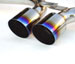 Invidia HS03MCSGTT | Cooper S N1 Racing Titanium Tip Cat-Back Exhaust System; 2003-2004 Alternate Image 1