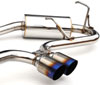 Invidia HS05MCSGTT | Cooper S N1 Racing Titanium Tip Cat-Back Exhaust System; 2005-2006 Alternate Image 1