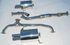 Invidia HS05SL1GT3 | Legacy GT Q300 Quad. Stainless Steel Tips Cat-Back Exhaust System; 2005-2009 Alternate Image 1