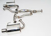 Invidia HS08SW4GT3 | Forester XT 2.5L Q300 Dual Rolled S.S. Tips Cat-Back Exhaust System; 2009-2013 Alternate Image 1