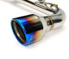 Invidia HS09GF6G3T | Golf Gen. 6 Gti Q300 Rolled Titanium Tip Cat-Back Exhaust System; 2009-2013 Alternate Image 2