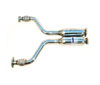 Invidia HS09IFXGIT | Fx35/Fx37 2/4wd Gemini Titanium Tips Cat-Back Exhaust System; 2009-2016 Alternate Image 1