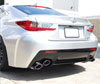 Invidia HS14LRF3TH | Lexus Rcf Q300h W/ Rolled Titanium Tips Cat-Back Exhaust; 2014-2017 Alternate Image 1