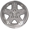 OE Wheels jp03-15080-5450-25sm | 15 Replica Wheel JP03 Jeep Wrangler Rim 15x8 Silver Wheel Jeep Wrangler 1987-2006; 1987-2006 Alternate Image 1