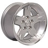 OE Wheels jp03-15080-5450-25sm | 15 Replica Wheel JP03 Jeep Wrangler Rim 15x8 Silver Wheel Jeep Wrangler 1987-2006; 1987-2006 Alternate Image 2