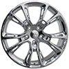 OE Wheels jp16-20085-5500-42c | 20 Replica Wheel JP16 Jeep Grand Cherokee Rim 20x8.5 Chrome Wheel Dodge Journey 2009-2022; 2009-2022 Alternate Image 2