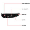 Spec-D Tuning lb-den00bk-tm | SPEC-D Tuning GMC Yukon Denali Bumper Lights - Gsk Bk; 2000-2005 Alternate Image 6