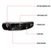 Spec-D Tuning lb-den00jm-tm | SPEC-D Tuning GMC Yukon Denali Bumper Light Black Housing; 2000-2005 Alternate Image 6