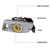 Spec-D Tuning LF-CV923AMOEM | Spec-D Honda Civic Oem Fog Lights Yellow; 1992-1995 Alternate Image 6