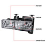 Spec-D Tuning LH-C1088-RS | Chevrolet C10 Crystal Housing Headlights Chrome; 1988-1998 Alternate Image 7