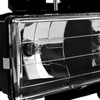 Spec-D Tuning LH-C1088JM-RS | Chevrolet C10 Crystal Housing Headlights Black; 1988-1998 Alternate Image 4