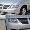 Spec-D Tuning LH-CAR01-RS | Dodge Caravan Euro Headlights Chrome Housing; 2001-2005 Alternate Image 9