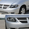 Spec-D Tuning LH-CAR01JM-RS | Dodge Caravan Euro Headlights Black Housing; 2001-2007 Alternate Image 9