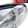 Spec-D Tuning LH-CAR96-RS | Dodge Caravan Euro Headlights Chrome Housing; 1996-1996 Alternate Image 2