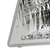 Spec-D Tuning LH-ECON92-RS | Ford Econoline Euro Headlight Chrome Housing With Led; 1992-2006 Alternate Image 2