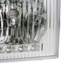 Spec-D Tuning LH-ECON92-RS | Ford Econoline Euro Headlight Chrome Housing With Led; 1992-2006 Alternate Image 5