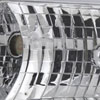 Spec-D Tuning LH-GKEE93-RS | Jeep Grand Cherokee Crystal Housing Headlight Chrome; 1993-1998 Alternate Image 4