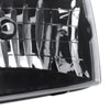 Spec-D Tuning LH-RAN98JM-ABM | Ford Ranger Euro Headlight Black Housing; 1998-2001 Alternate Image 6