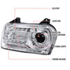 Spec-D Tuning LHP-30005-V2-TM | Chrysler 300 Projector Headlight Chrome Housing; 2005-2010 Alternate Image 7