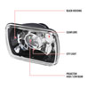 Spec-D Tuning LHP-7X6JM | All All 7x6 Projector Headlights Black, All Alternate Image 7