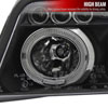 Spec-D Tuning LHP-A400JM-TM | Spec-D Audi A4 Projector Headlights; 2000-2001 Alternate Image 3