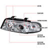 Spec-D Tuning LHP-A496-TM | Spec-D Audi A4 Projector Headlights; 1996-1999 Alternate Image 7