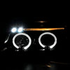 Spec-D Tuning LHP-A496G-TM | Audi A4 Projector Headlight Gloss Black Housing Smoke Lens; 1996-1999 Alternate Image 1