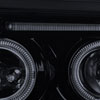 Spec-D Tuning LHP-A496G-TM | Audi A4 Projector Headlight Gloss Black Housing Smoke Lens; 1996-1999 Alternate Image 5