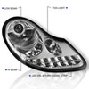 Spec-D Tuning lhp-box97-tm | SPEC-D Tuning Porsche Boxter Projector Headlights - Chrome With LED Time Time Running Lights; 1997-2004 Alternate Image 12