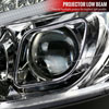 Spec-D Tuning lhp-bw20408-tm | SPEC-D Tuning Mercedes Benz C-Class Pro Headlights - Chrome; 2008-2011 Alternate Image 2