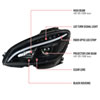 Spec-D Tuning lhp-bw20408jm-tm | SPEC-D Tuning Mercedes Benz C-Class Pro Headlights - Black; 2008-2011 Alternate Image 8