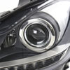 Spec-D Tuning lhp-bw20412jm-dp | SPEC-D Tuning Mercedes W204 C Class Projector Headlights Black; 2012-2014 Alternate Image 3