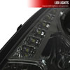 Spec-D Tuning lhp-cel00g-rs | SPEC-D Tuning Toyota Celica Projector Smoke Lens W LED Drl; 2000-2005 Alternate Image 5