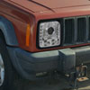 Spec-D Tuning LHP-CHKE97-RS | Jeep Cherokee Projector Headlight Chrome Housing; 1997-2001 Alternate Image 9