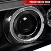 Spec-D Tuning LHP-E3621PCJM-TM | Bmw E36 3 Series Halo Projector Headlight Black 2 Door Coupe; 1992-1998 Alternate Image 3