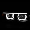 Spec-D Tuning LHP-E3895JM-TM | Bmw E87 Halo Projector Headlight - Black; 1995-2001 Alternate Image 1