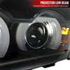 Spec-D Tuning LHP-E3895JM-TM | Bmw E87 Halo Projector Headlight - Black; 1995-2001 Alternate Image 3